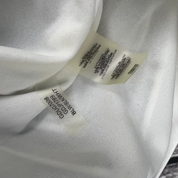 Guess Black Ribbed Off The Shoulder Dress With Removable Straps - Picture 9 of 9